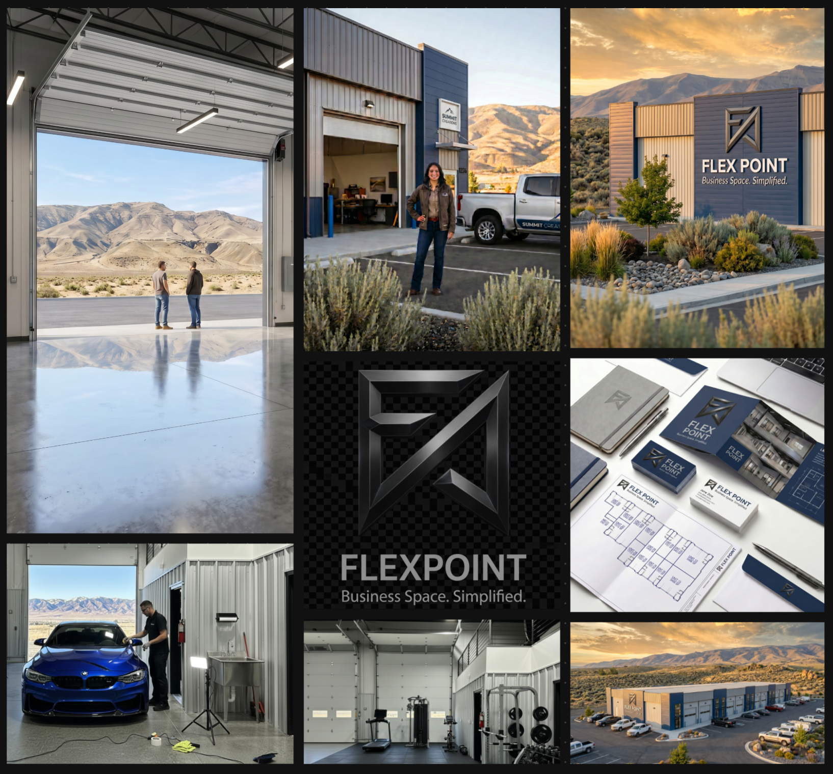 FlexPoint Business Space Richland, WA building rendering